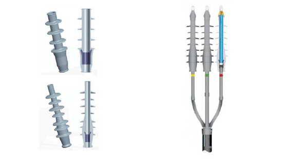 15/24/35kV單芯、三芯冷縮戶內(nèi)終端