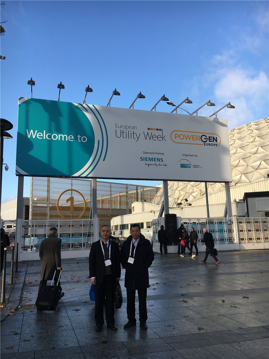 深圳創(chuàng)銀于2019年11月赴巴黎參加第21屆歐洲能源周展